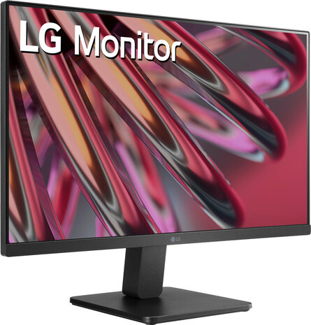 24MR400-B LED 24&quot;, 1920 x 1080 Full HD, 100 Hz, IPS, 1000:1, 5 ms, HDMI, VGA, mat zwart