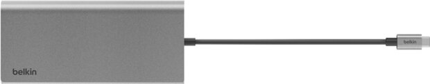 Connect 8-in-1 Dual Display Core Hub Docking station (USB-C naar 2 x HDMI en 1 x GBLAN)