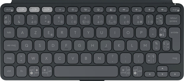 Keys-to-go 2 Universal (grafiet, Azerty)