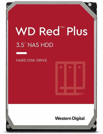 10.000 GB WD101EFBX WD Red Plus NAS Hard Drive (3,5&quot;, SATA 6 Gb/s, 7200 rpm, 256 MB cache)