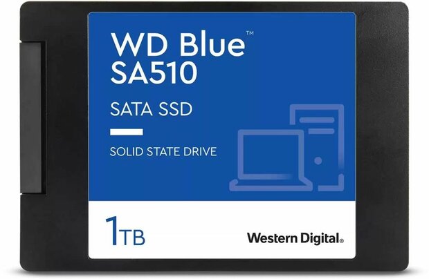 1000 GB WDS100T3B0A WD Blue SA510 SSD (2,5&quot;, SATA 6 Gb/s)