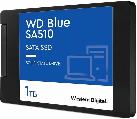 1000 GB WDS100T3B0A WD Blue SA510 SSD (2,5&quot;, SATA 6 Gb/s)