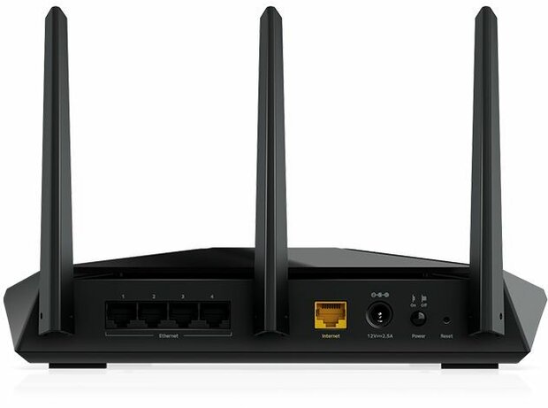 Nighthawk RAX30 Wireless router (4-poort switch, GigE, 802.11a/b/g/n/ac/ax, dual band)