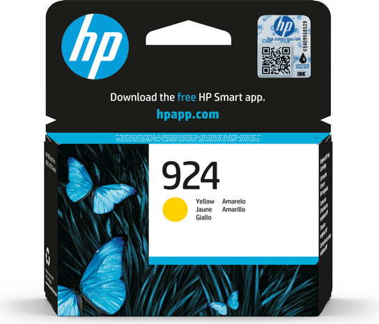 924 inkjetcartridge geel (400 afdrukken)