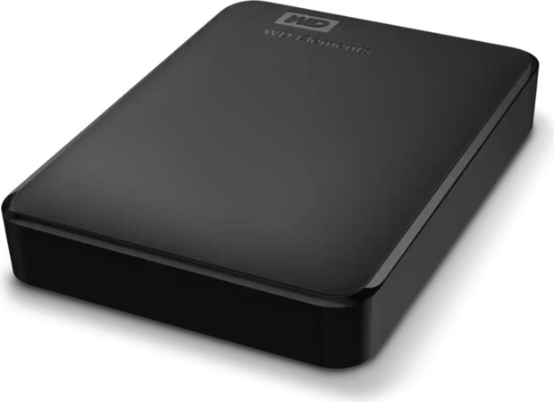 6000 GB WD Elements Portable Hard drive (USB 3.1 Gen 1, zwart)