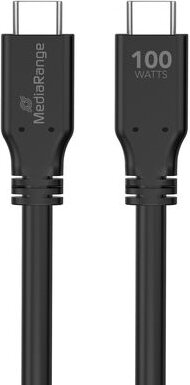 Rapid Charging USB-C kabel (3 meter, tot 100 Watt, 4K, zwart)