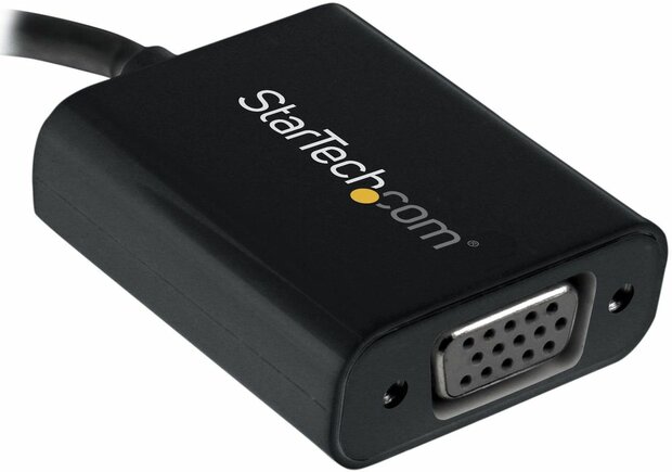 USB-C naar VGA adapter (18 cm, zwart)