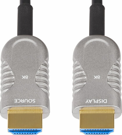 8K-A-50F-HDMI-CABLE HDMI 2.1 Hybrid Active Optical Cable (15 m, 8K Ultra High Speed, Fiber Optic, 48 Gbps, 8K 60 Hz, 4K 120 Hz)