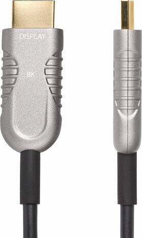 8K-A-100F-HDMI-CABLE HDMI 2.1 Hybrid Active Optical Cable (30 m, 8K Ultra High Speed, Fiber Optic, 48 Gbps, 8K 60 Hz, 4K 120 Hz)
