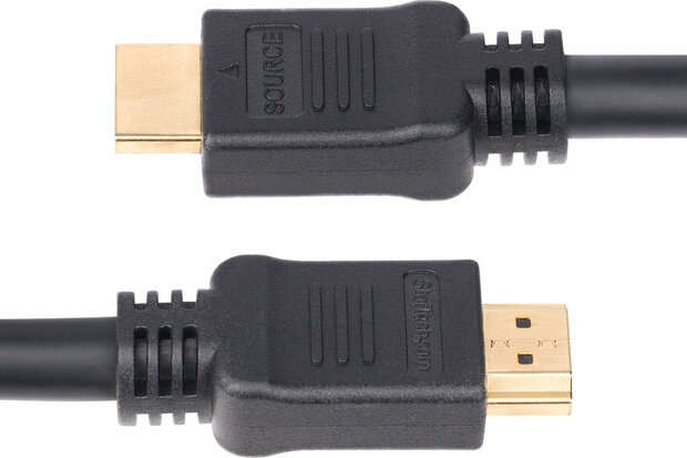 Active HDMI 2.0 kabel (10 meter, 4K 60Hz, High Speed, shielded, zwart)