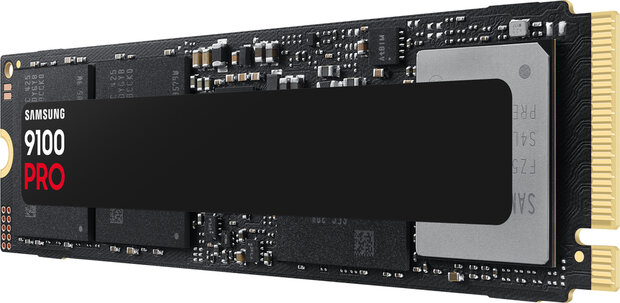 4000 GB MZ-VAP4T0 9100 Pro SSD (M.2 2280, PCI Express 5.0 x4 NVMe, 256-bit AES, TCG Opal Encryption 2.0, zwart)