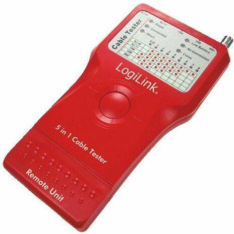 WZ0014 Kabeltester (RJ45/11/BNC/USB/IEEE1394)