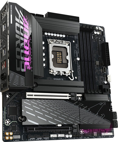 Socket 1851 : B860M AORUS ELITE WIFI6E (DDR5, 3 x M.2, DisplayPort)