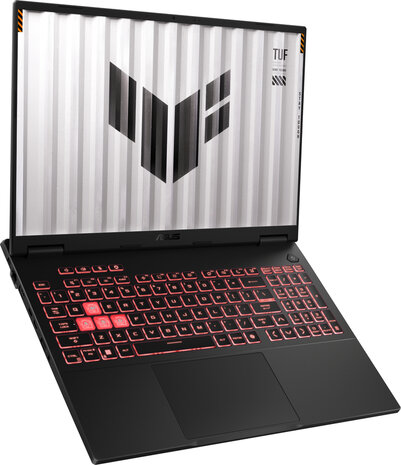 TUF Gaming A16 FA608WI-QT012W (16&quot; 2.5k, AMD Ryzen AI 9 HX 370, 32 GB, 1000 GB PCIe NVMe M.2 SSD, Windows 11 Home, grijs, Azerty)