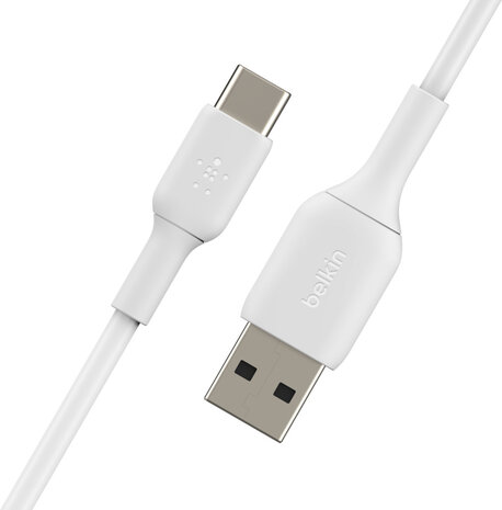 BoostCharge USB-C M/M kabel (15 cm, wit)
