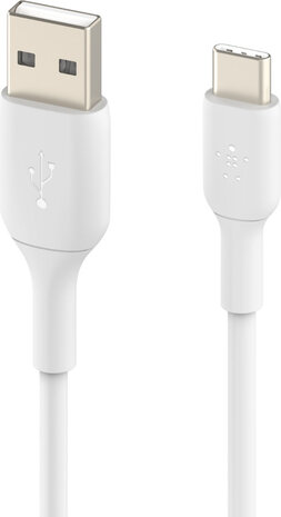 BoostCharge USB-C M/M kabel (15 cm, wit)