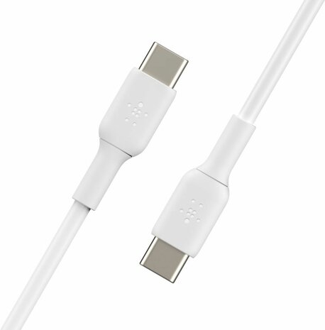 Boost Charge USB-kabel : USB-C M/M (2 meter, wit)