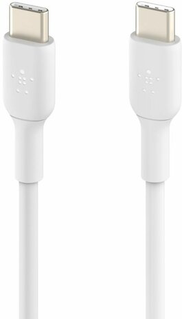 Boost Charge USB-kabel : USB-C M/M (2 meter, wit)