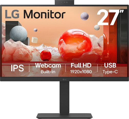 27BA850-B LED 27&quot;, 1920 x 1080 Full HD, 100 Hz, IPS, 1300:1, 5 ms, HDMI, DisplayPort, USB-C, speakers