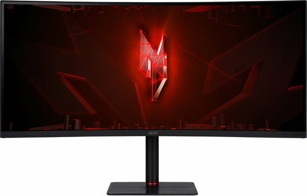 Nitro XV345CUR Vbmiphuzfx LED 34&quot;, gaming, curved, 3440 x 1440 UWQHD, 165 Hz, VA, 4000:1, HDR10, 0,5 ms, HDMI, DisplayPort, USB-C , speakers, zwart