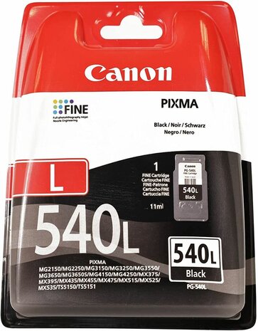 PG-540L inkjetcartridge zwart (11 ml)