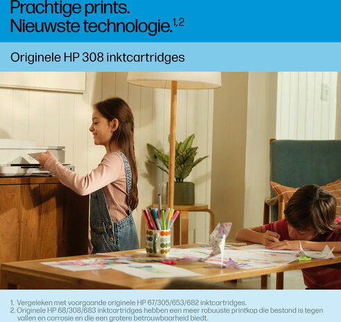 308 inkjetcartridge kleur (120 afdrukken)