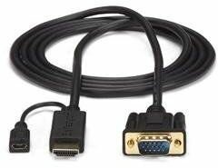 HDMI naar VGA actieve converterkabel (90 cm, 1920 x 1200, 1080p)