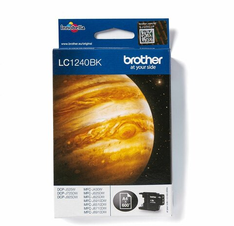 LC1240BK inkjetcartridge zwart (600 afdrukken)