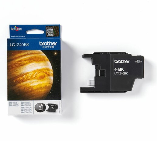 LC1240BK inkjetcartridge zwart (600 afdrukken)