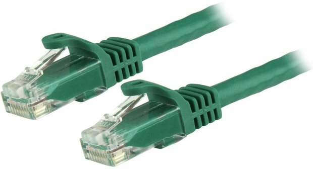 Gigabit Snagless RJ45 UTP Cat6 patchkabel (50 cm, groen)