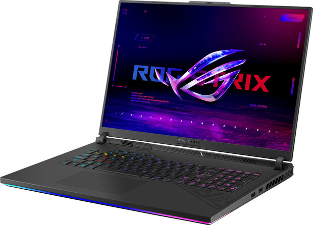 ROG Strix G814JIR-N6003W (18&quot; 2.5K 240 Hz IPS G-SYNC, Intel Core i9-14900HX, 32 GB RAM, 1000 GB PCIe NVMe SSD, Geforce RTX 4070 8 GB, Windows 11, grijs, Azerty)