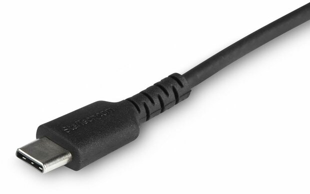 RUSBCLTMM1MB USB-C naar Lightning kabel (1 meter, MFi Certified, zwart)