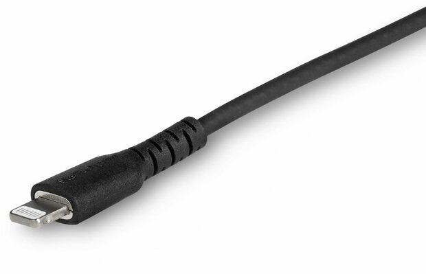 RUSBCLTMM1MB USB-C naar Lightning kabel (1 meter, MFi Certified, zwart)