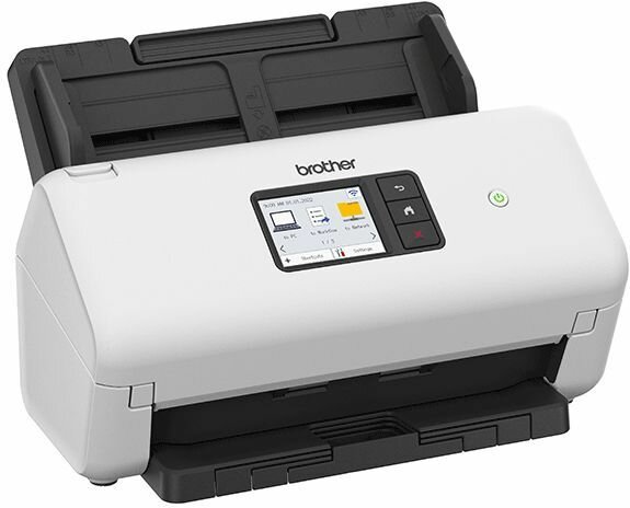 ADS-4500W Document scanner (dual CIS, duplex, A4, 600 dpi x 600 dpi, 35 ppm, ADF, USB 3.0, Gigabit LAN, Wi-Fi)