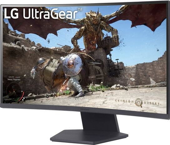 UltraGear 27GS60QC-B LED 27&quot;, 2560 x 1440 QHD, 1 ms, curved, 180 Hz, G-Sync &amp; FreeSync, HDMI &amp; DisplayPort