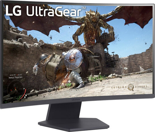 UltraGear 27GS60QC-B LED 27&quot;, 2560 x 1440 QHD, 1 ms, curved, 180 Hz, G-Sync &amp; FreeSync, HDMI &amp; DisplayPort