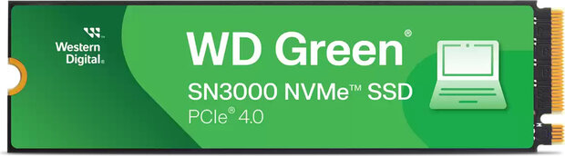 500 GB WD Green SSD (M.2 2280, PCIe 4.0 x4 NVMe)