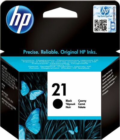 C9351A Inkjet cartridge zwart, nr. 21 (5 ml, 150 afdrukken)