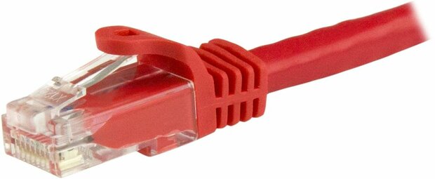 Gigabit Snagless RJ45 UTP Cat6 patchkabel (1 meter, rood)