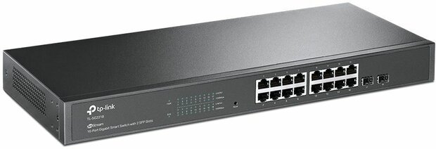 TL-SG2218 JetStreamT 16-poort Gigabit Smart Switch (met 2 Gigabit SFP slots)