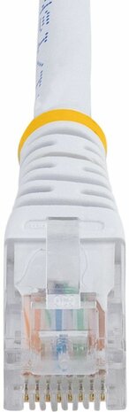 Molded Cat5e UTP Patchkabel (15 meter, wit)