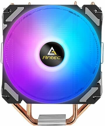 A400i Processor cooler (voor LGA1156, AM2, AM2+, LGA1366, AM3, LGA1155, AM3+, LGA2011, FM1, FM2, LGA1150, FM2+, LGA1151, AM4, LGA1200 en LGA1700, copper heat pipes, aluminium fins, 120 mm)