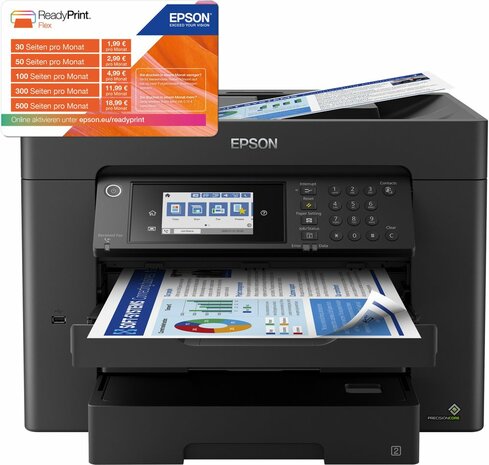 WorkForce WF-7840DTWF Multifunction printer (A3, 32 ppm, USB 2.0, LAN, Wi-Fi)