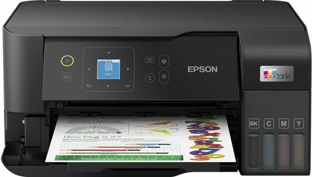 EcoTank ET-2840 Multifunction printer (A4, 15 ppm, USB, Wi-Fi, zwart)