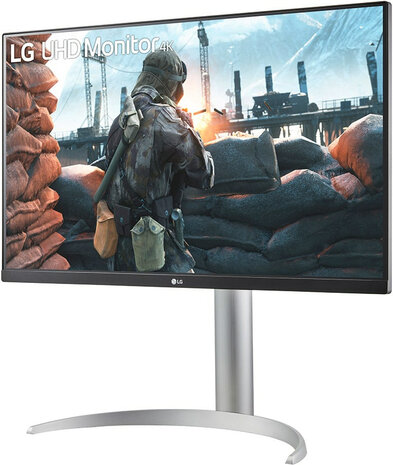 UltraFine 27UP650K-W LED 27&quot;, 3840 x 2160 4K UHD, IPS, 1200:1, DisplayHDR 400, 5 ms, 2 x HDMI, DisplayPort