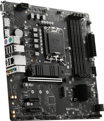 Socket 1700 : PRO B760M-P (1 x DisplayPort, 1 x HDMI)