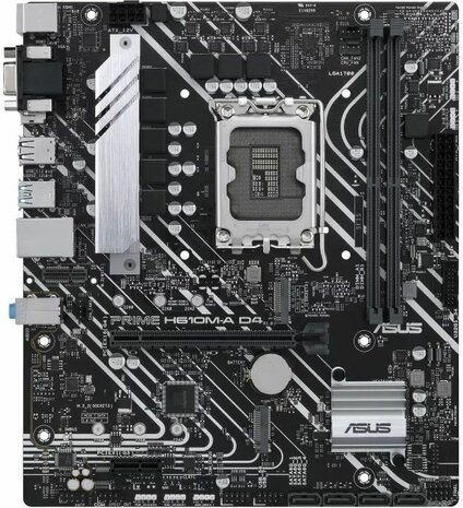 Socket 1700 : PRIME H610M-A D4-CSM (DDR4, 2 x M.2, DisplayPort, HDMI, VGA)