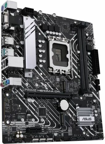 Socket 1700 : PRIME H610M-A D4-CSM (DDR4, 2 x M.2, DisplayPort, HDMI, VGA)