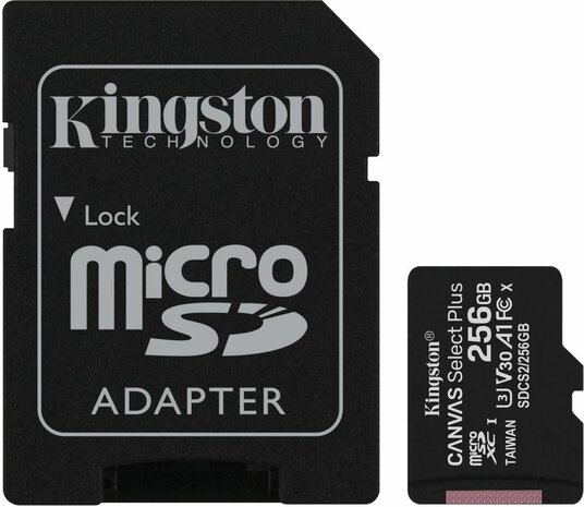 SDCS2/256GB Canvas Select Plus Flash memory card 256 GB (incl. microSDXC adapter)