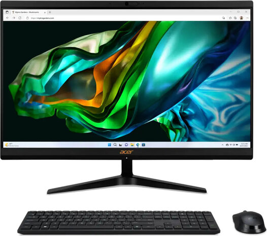Aspire AIO C24-1800 I5815 BE (23,8&quot; Full HD IPS, Intel Core i5-1334U, 16 GB RAM, 512 GB Pcie NVMe SSD, Intel Iris Xe Graphics, Windows 11 Home, draadloos toetsenbord en muis)